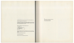 Ansel Adams Signed Copy of His Monograph Entitled ''Ansel Adams'' Comprising 117 Photographs